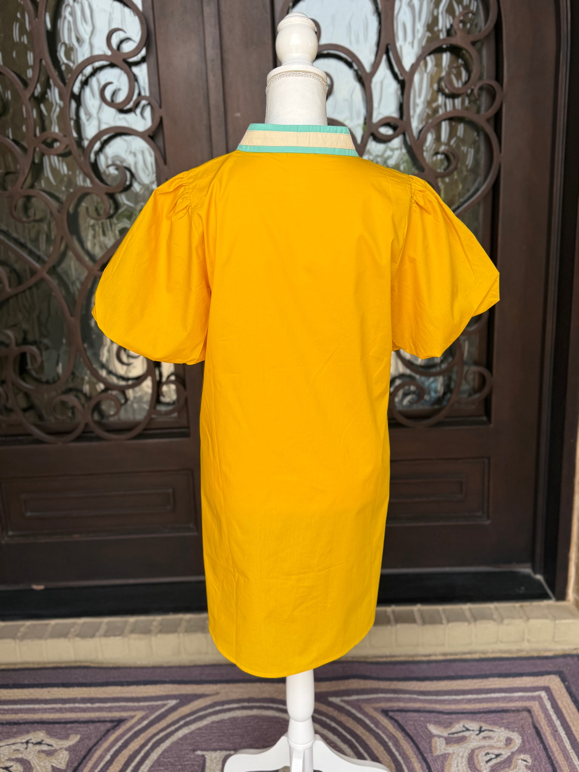 Lily Dress-Yellow