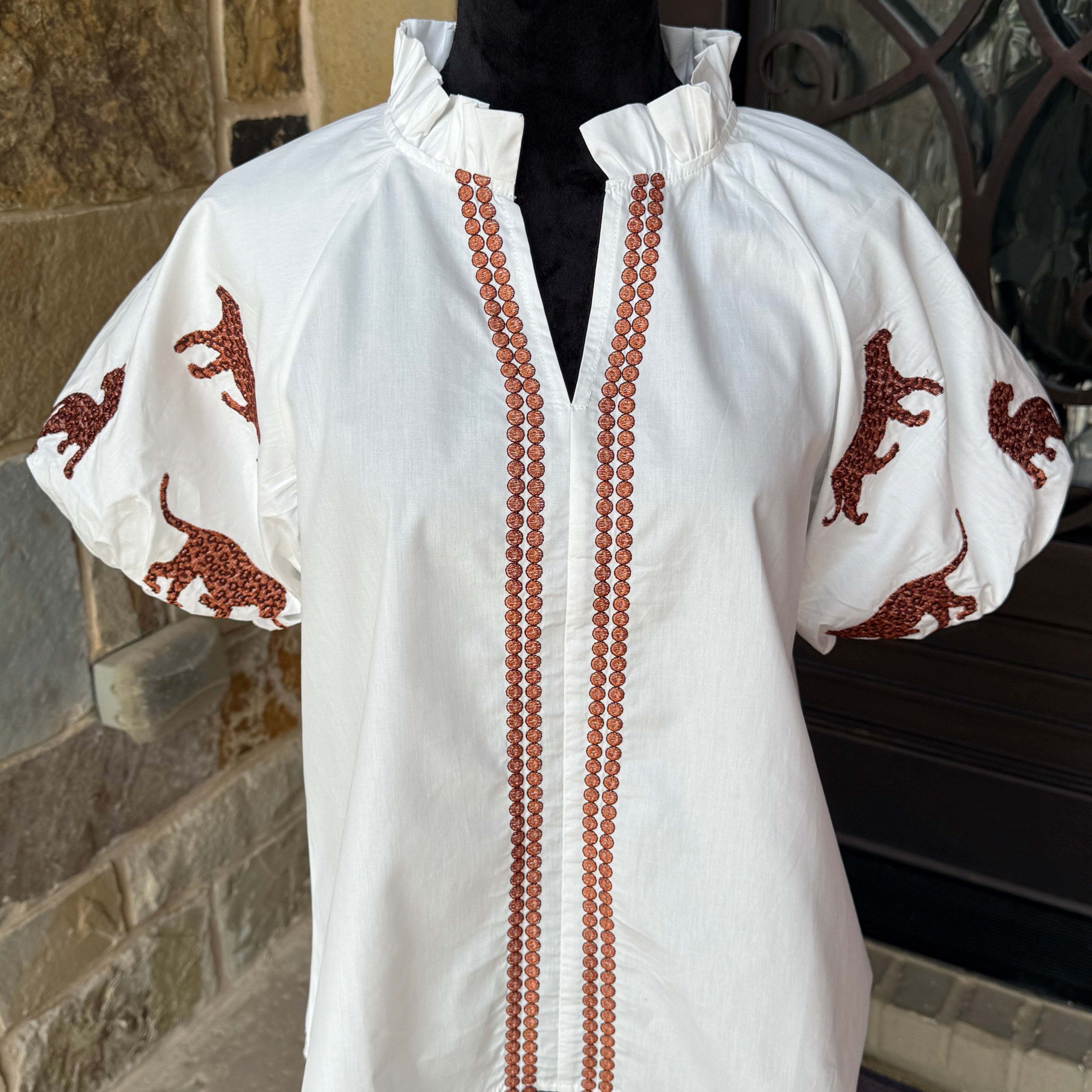 June Top-White