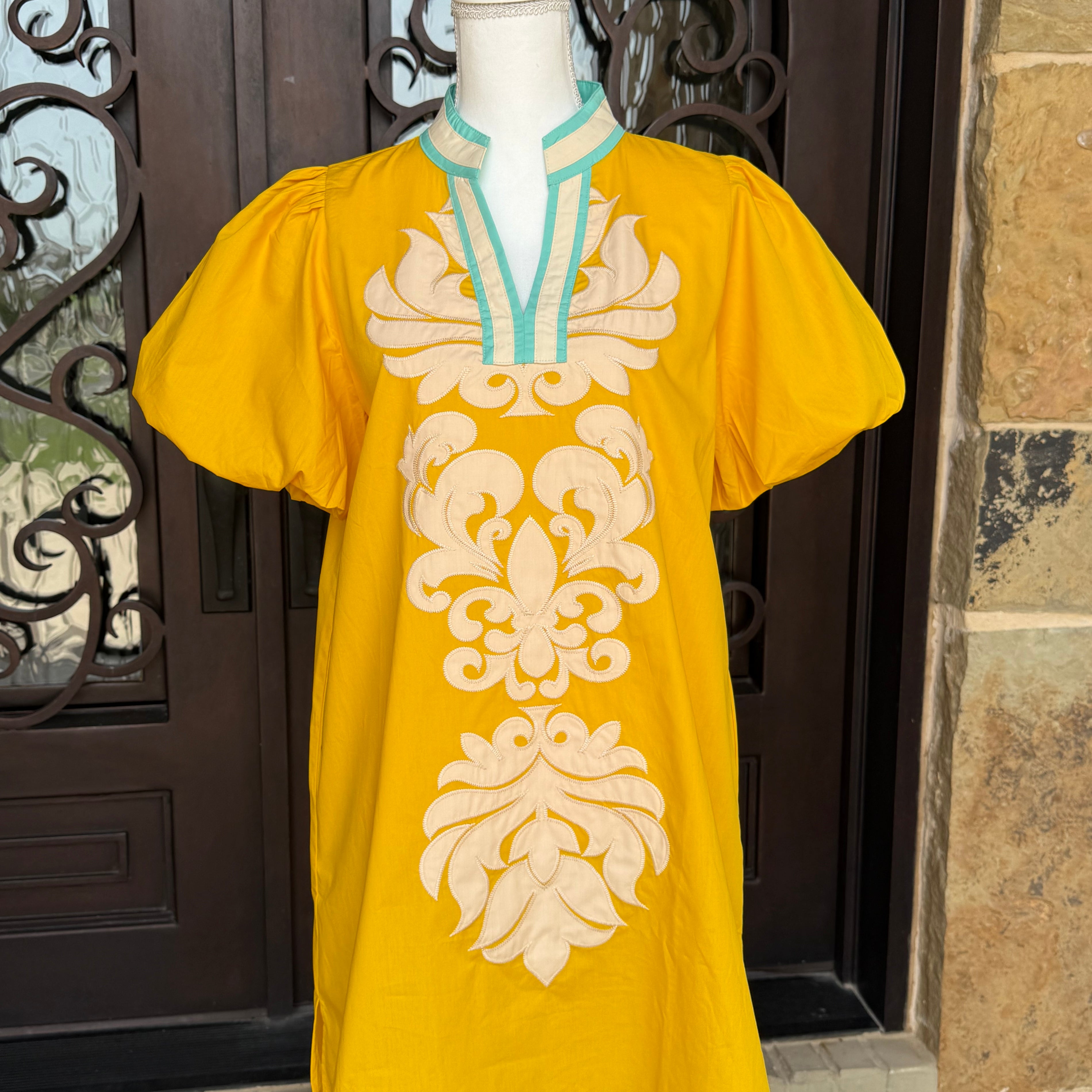 Lily Dress-Yellow