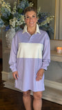 Purple Varsity Dress