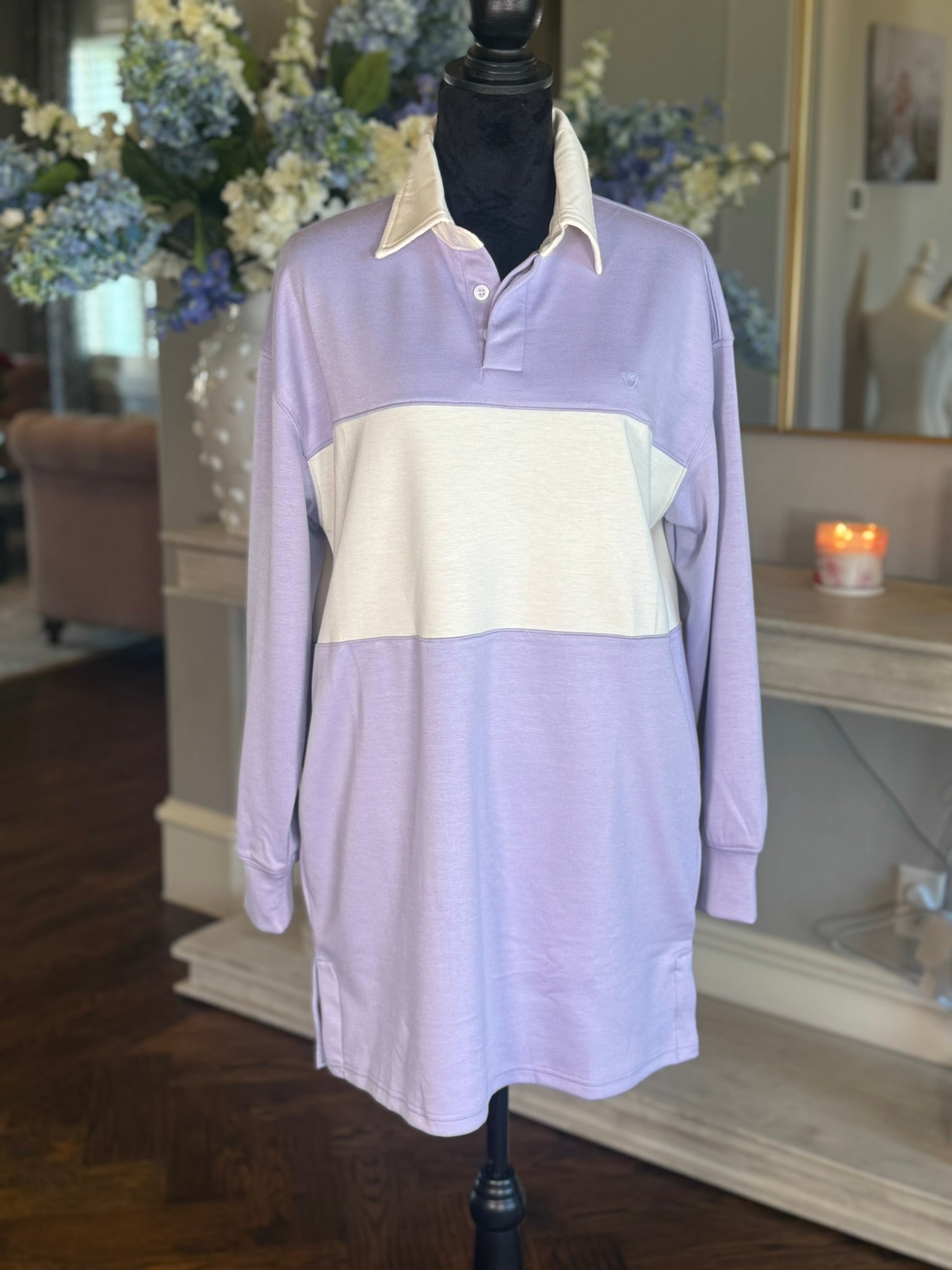 Purple Varsity Dress