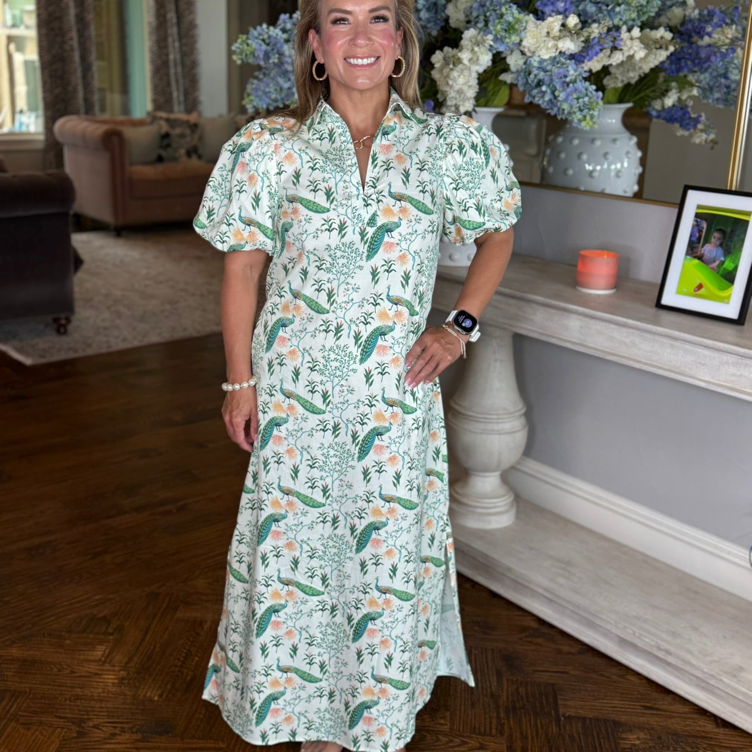 Peacock Dress