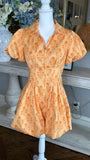 Taylor Bubble Dress-Sunkist Orange