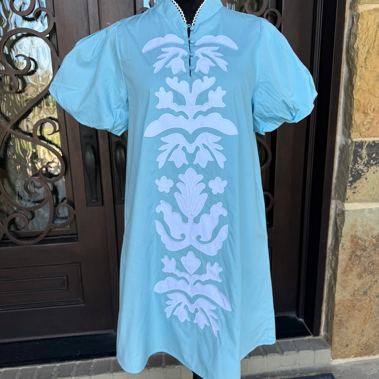 Lily Dress-Blue