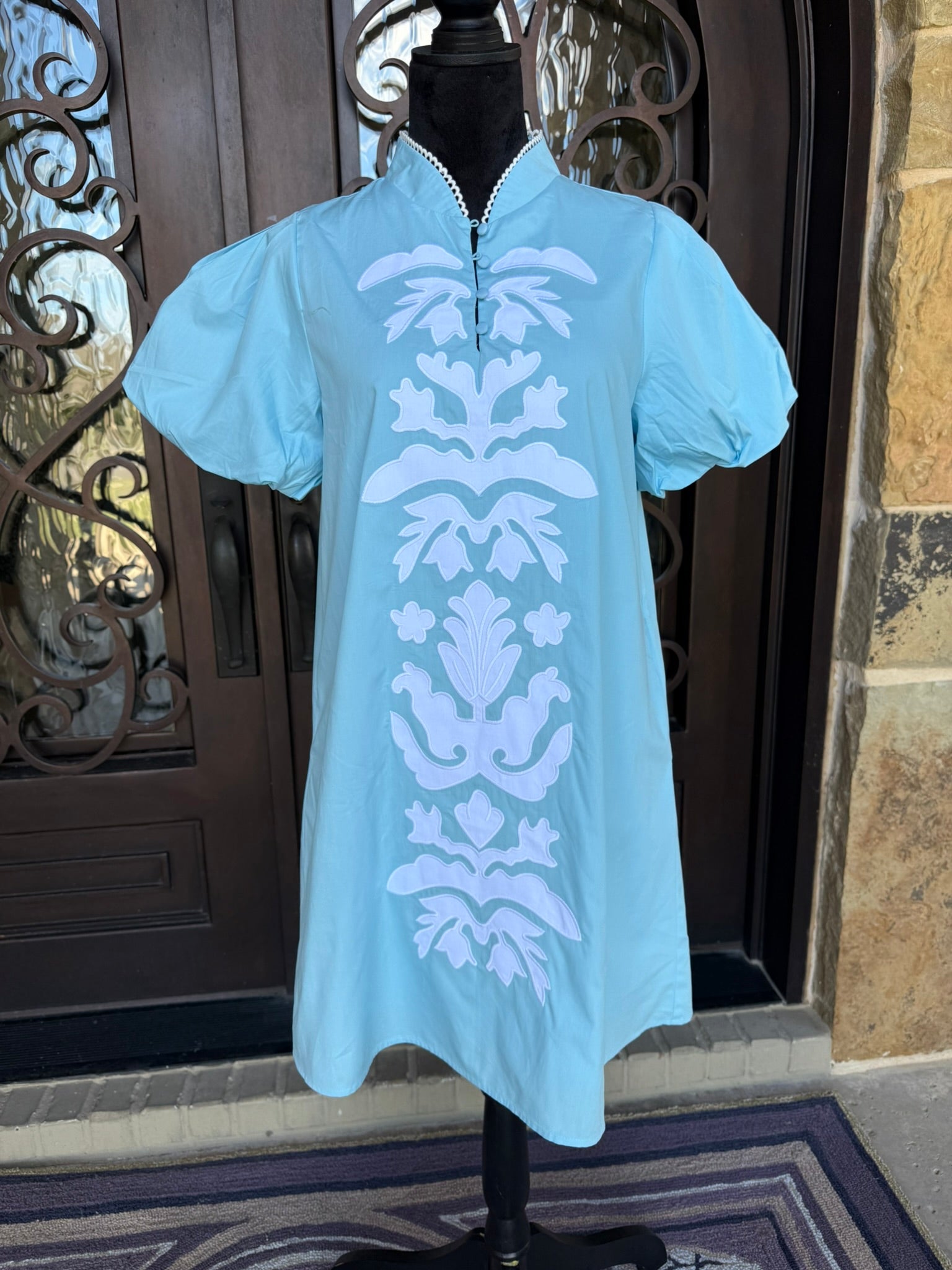Lily Dress-Blue