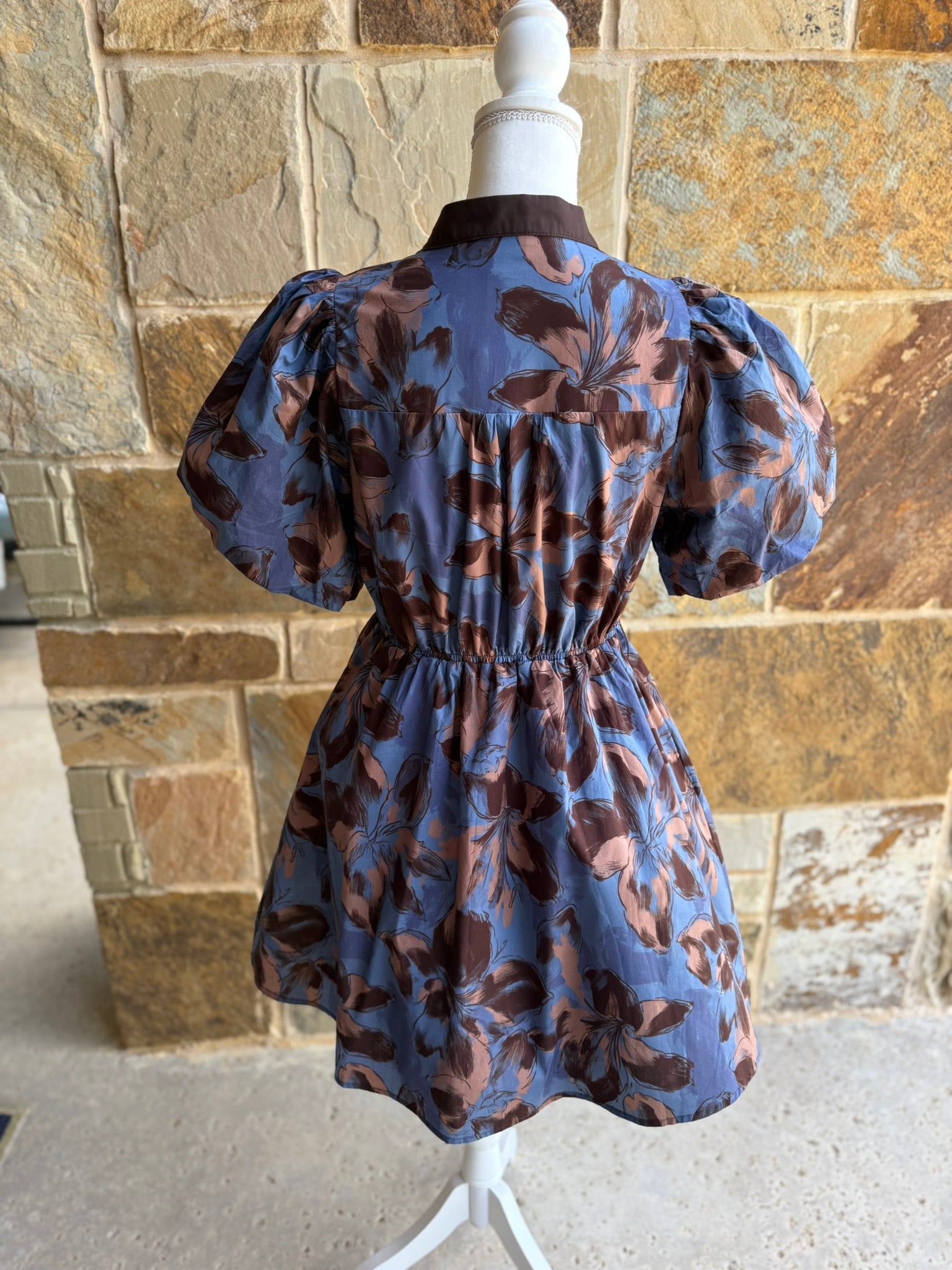 Clara Dress- Blue