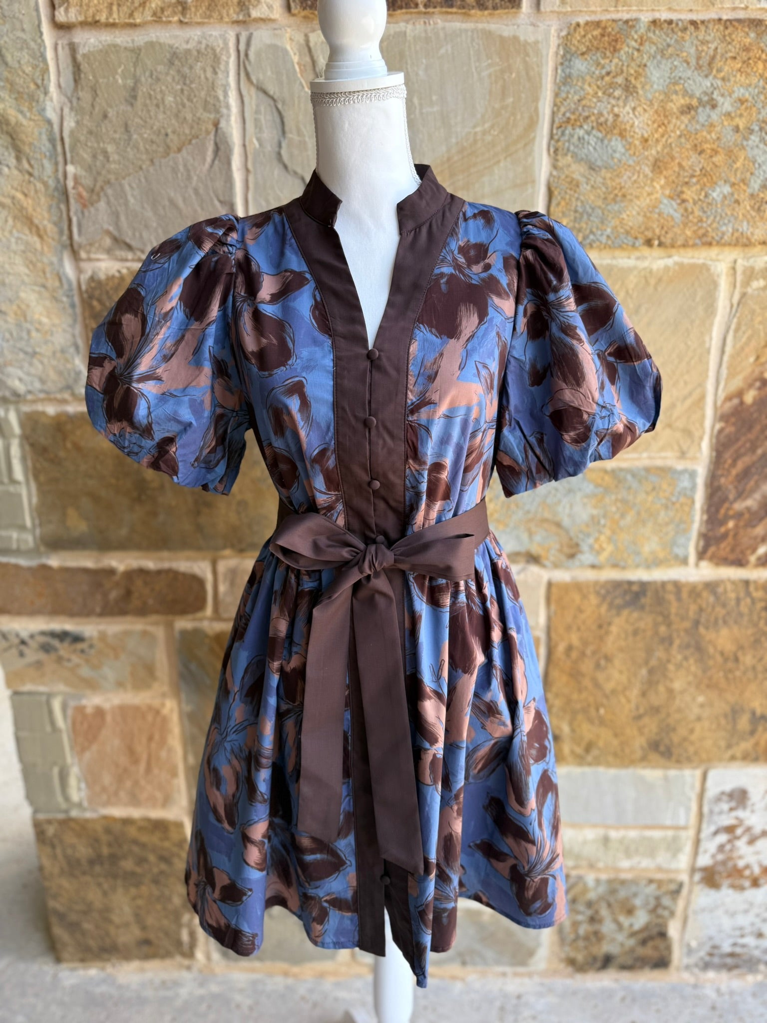 Clara Dress- Blue
