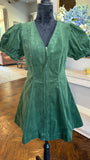 Billie Dress-Hunter Green