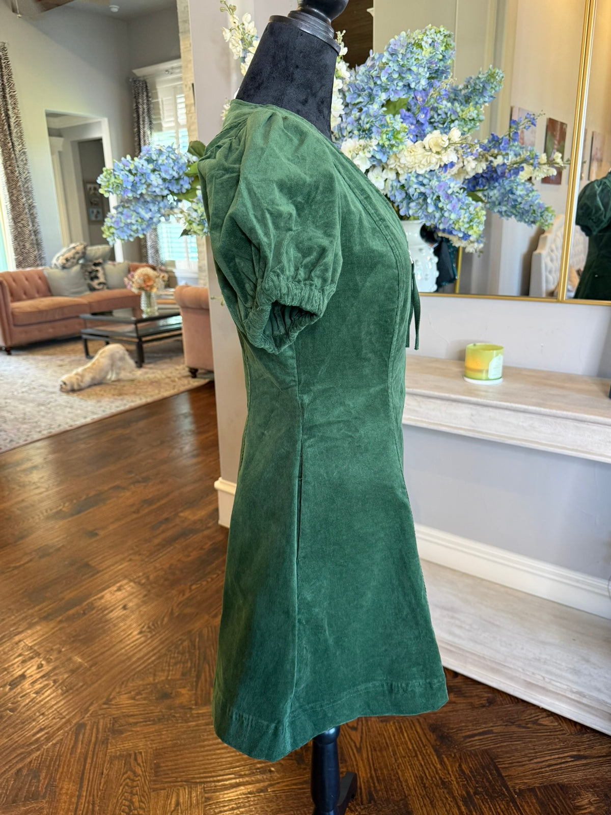 Billie Dress-Hunter Green
