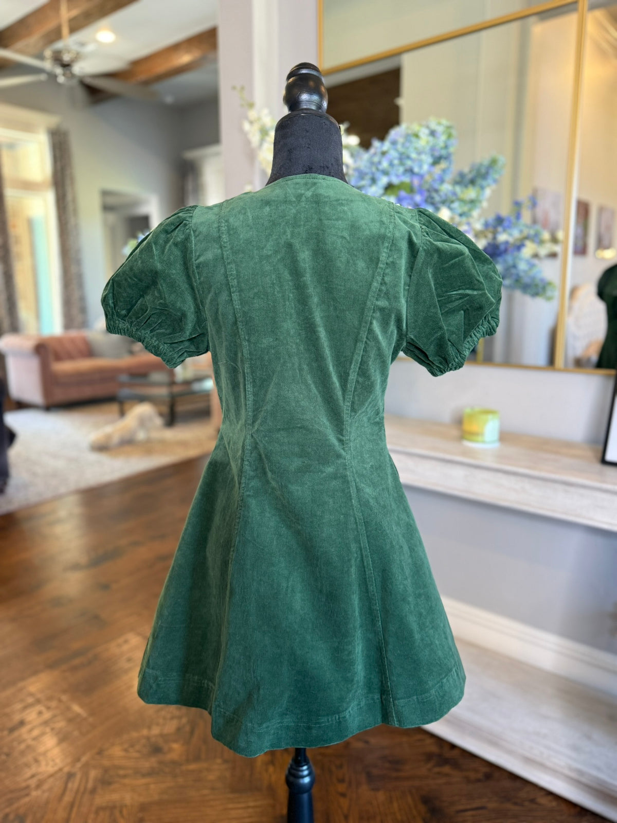 Billie Dress-Hunter Green