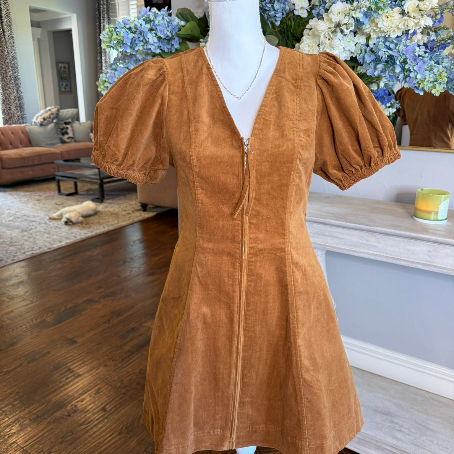 Billie Dress-Camel