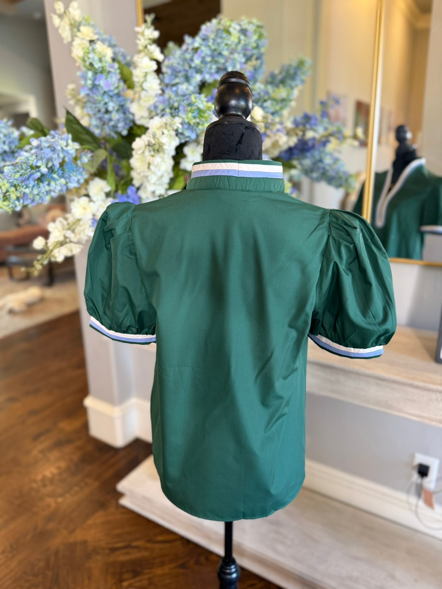 Lila Top-Hunter Green