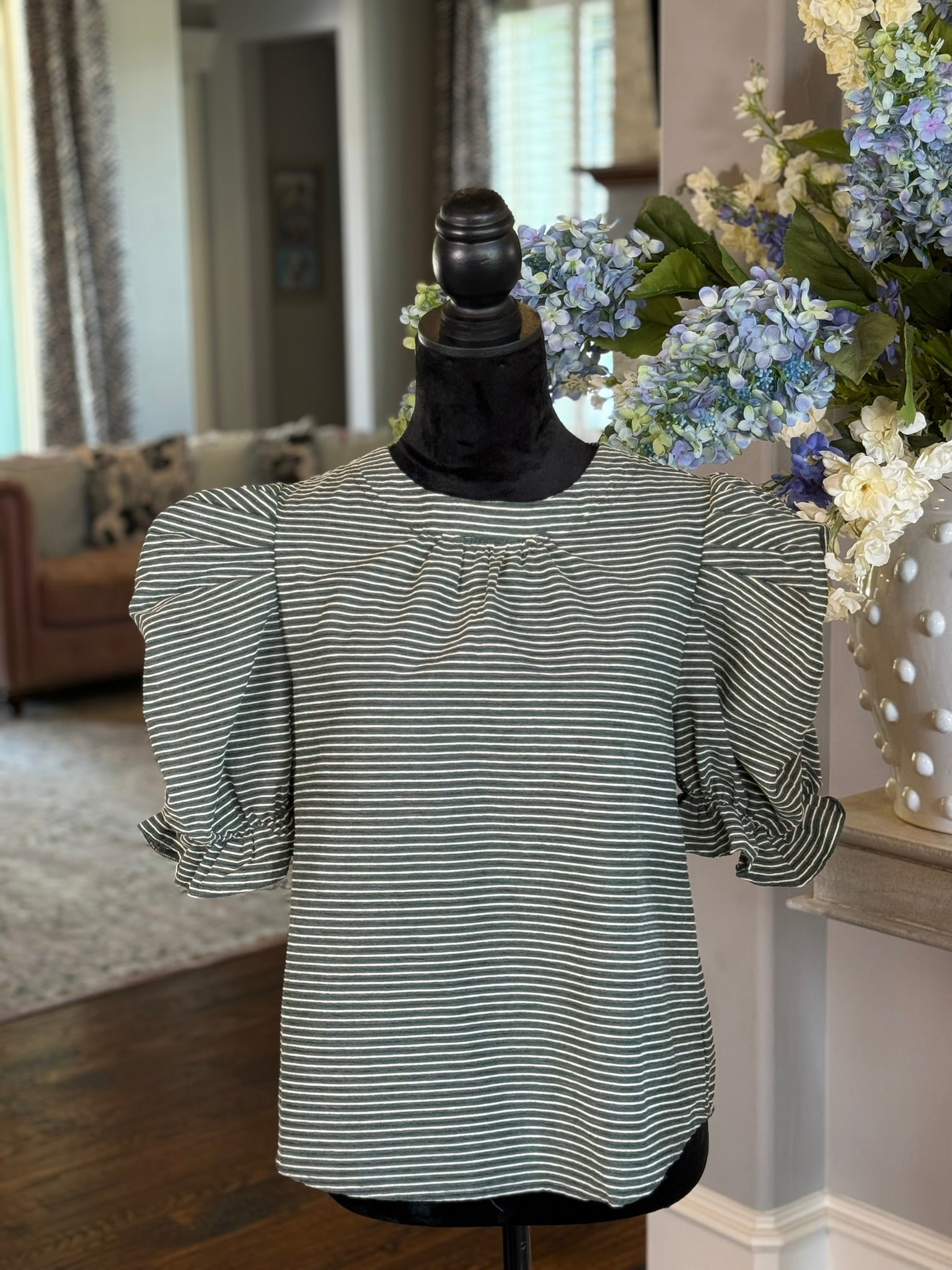 Evelyn Top-Green