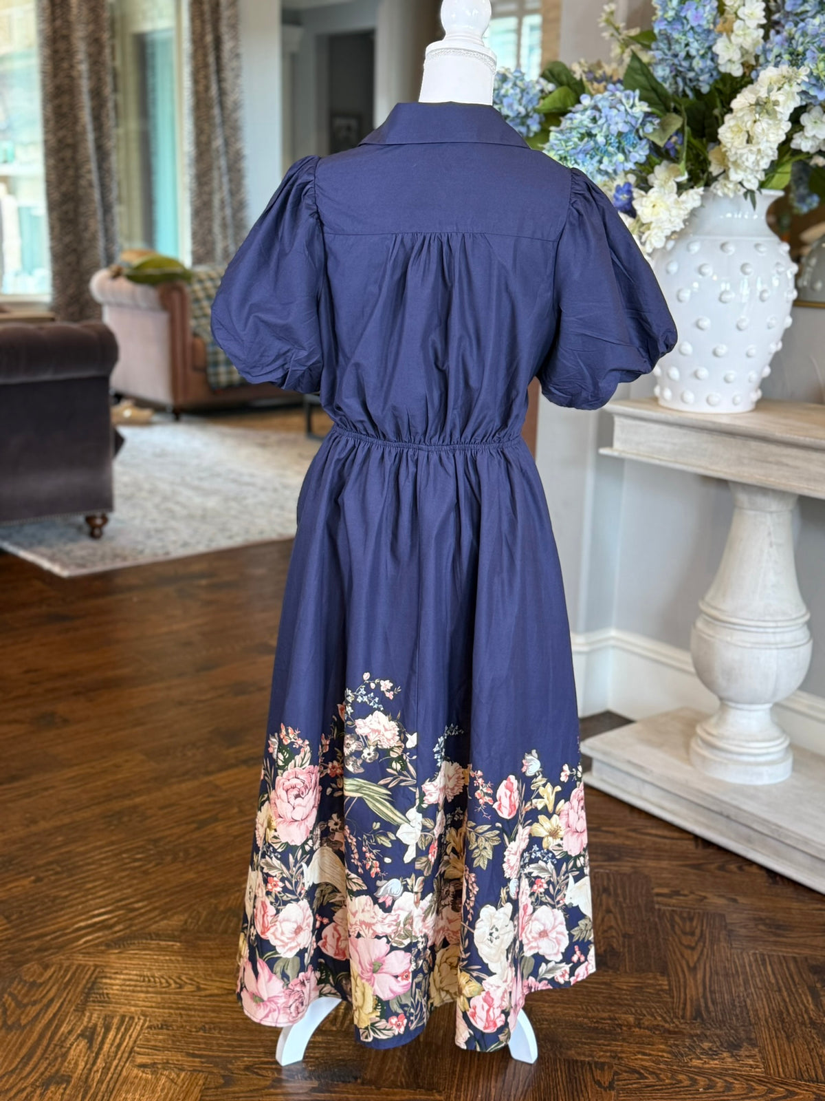 Ellie Dress-Navy
