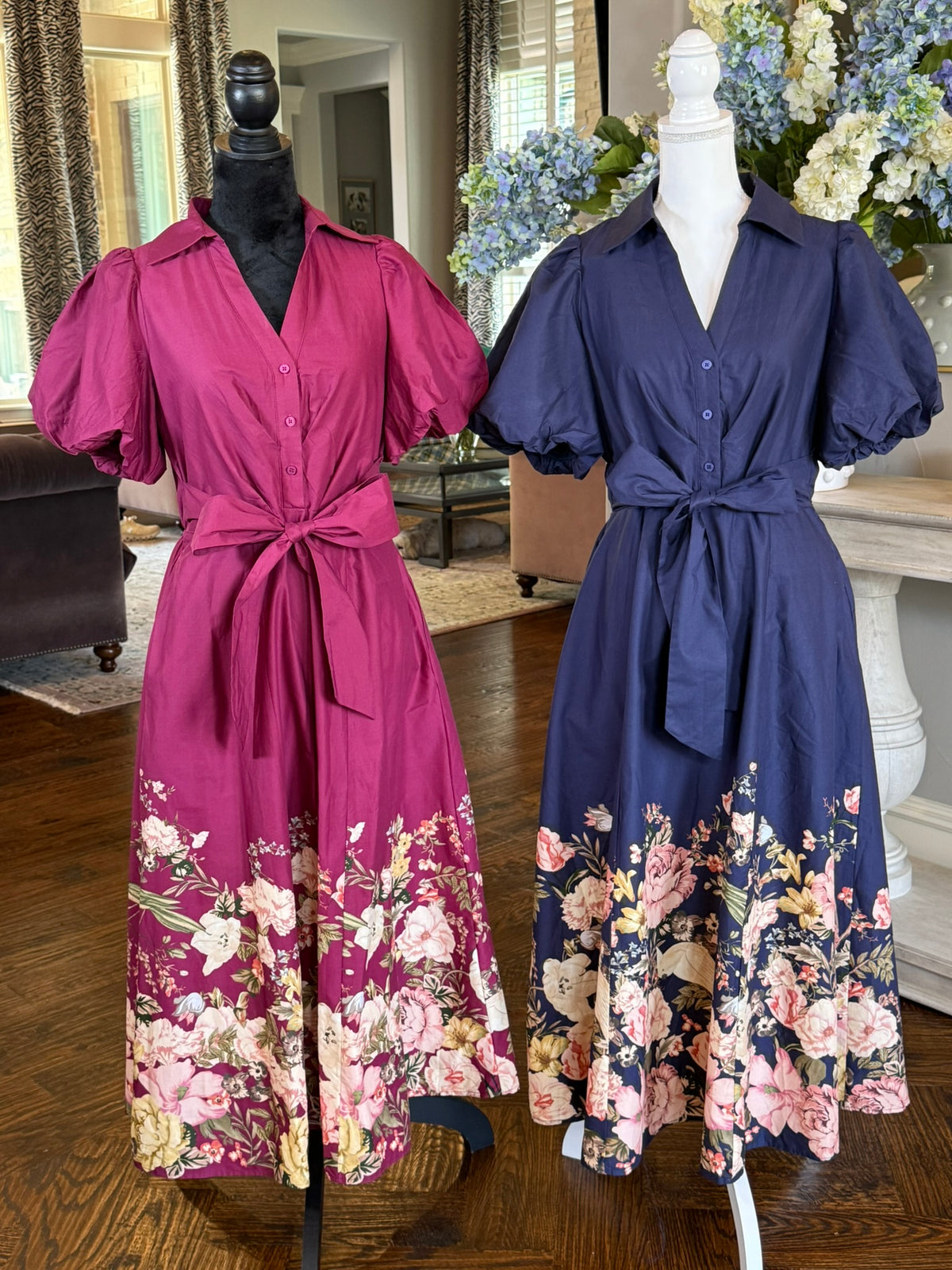 Ellie Dress-Navy