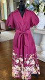 Ellie Dress-Burgundy