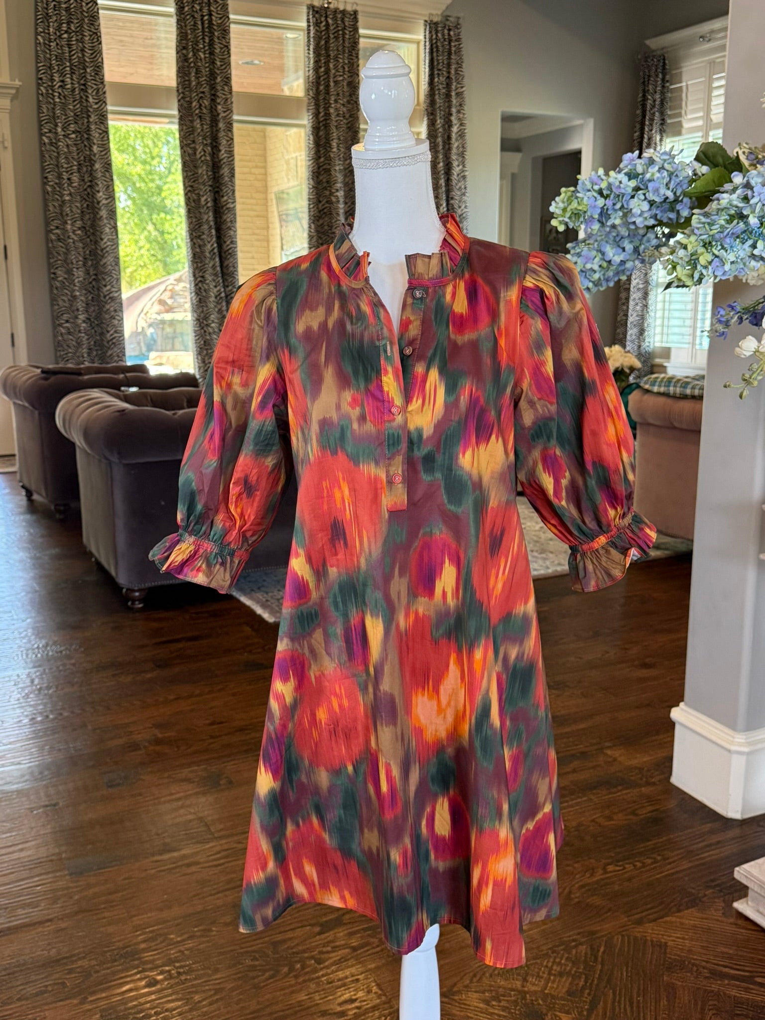 Linda Dress-Rust