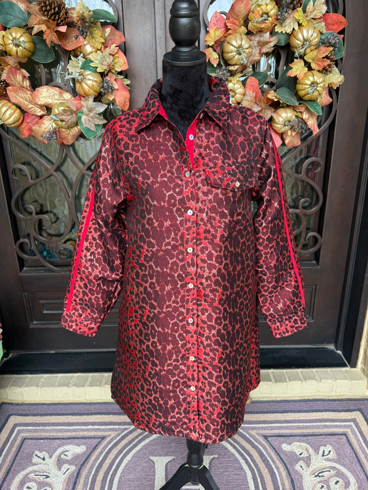 Daniela Dress-Red