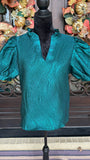 Blakely Top-Hunter Green