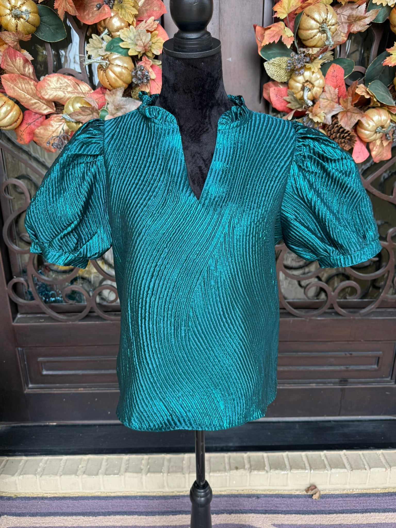 Blakely Top-Hunter Green