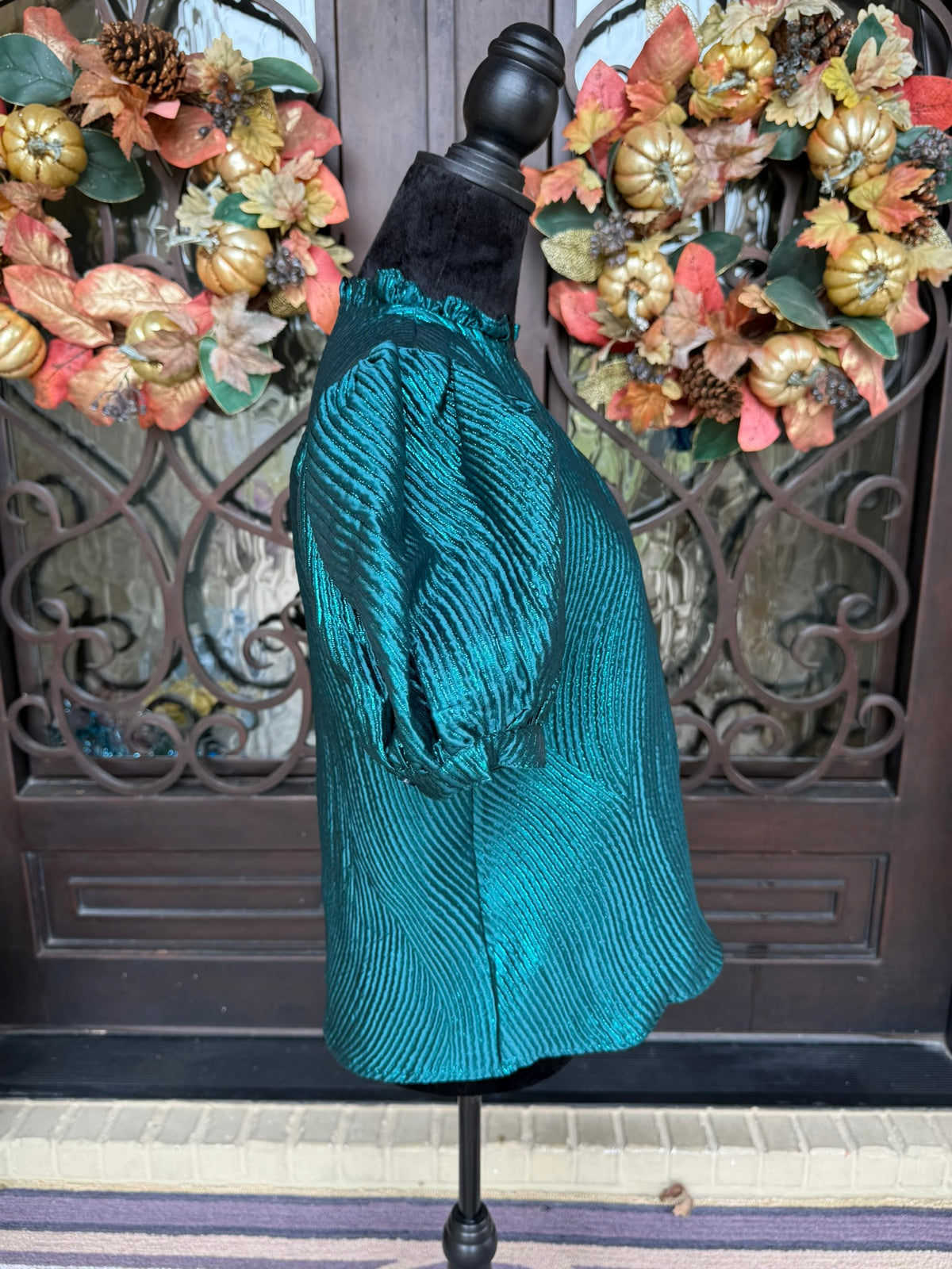 Blakely Top-Hunter Green