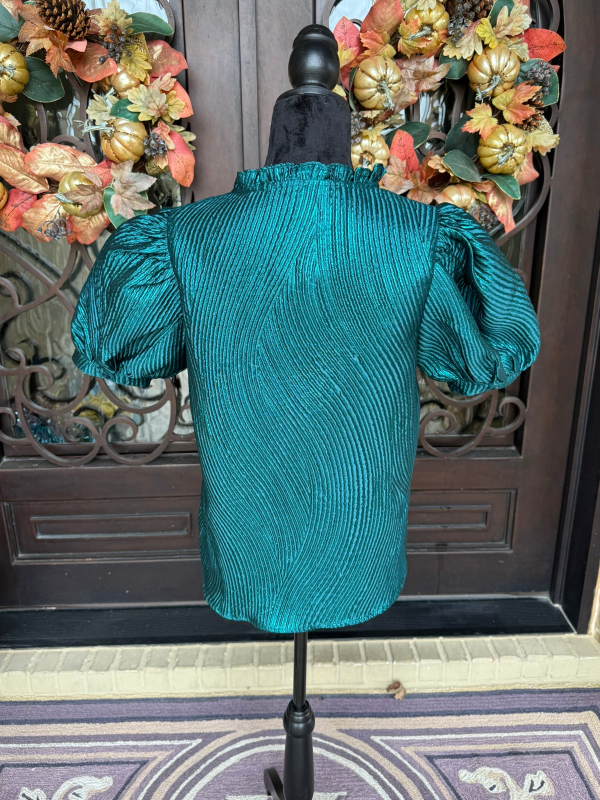 Blakely Top-Hunter Green