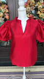 Blakely Top-Red