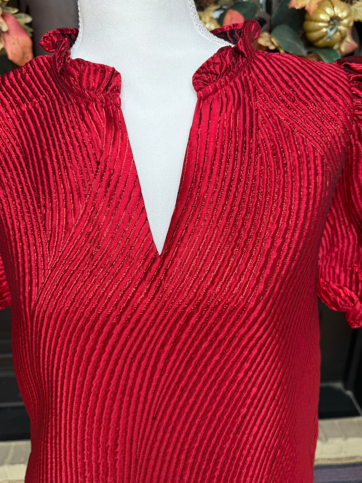 Blakely Top-Red