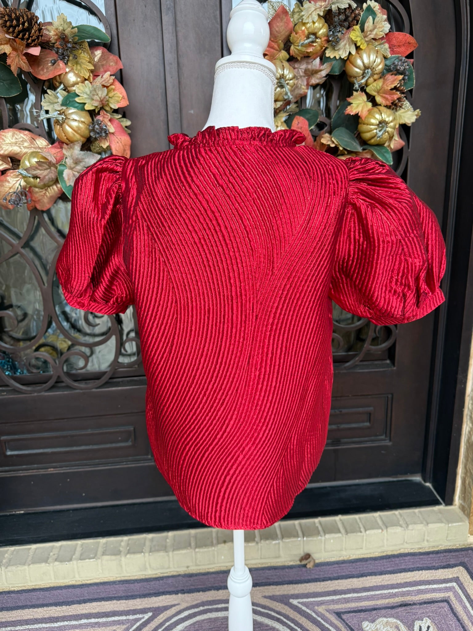 Blakely Top-Red