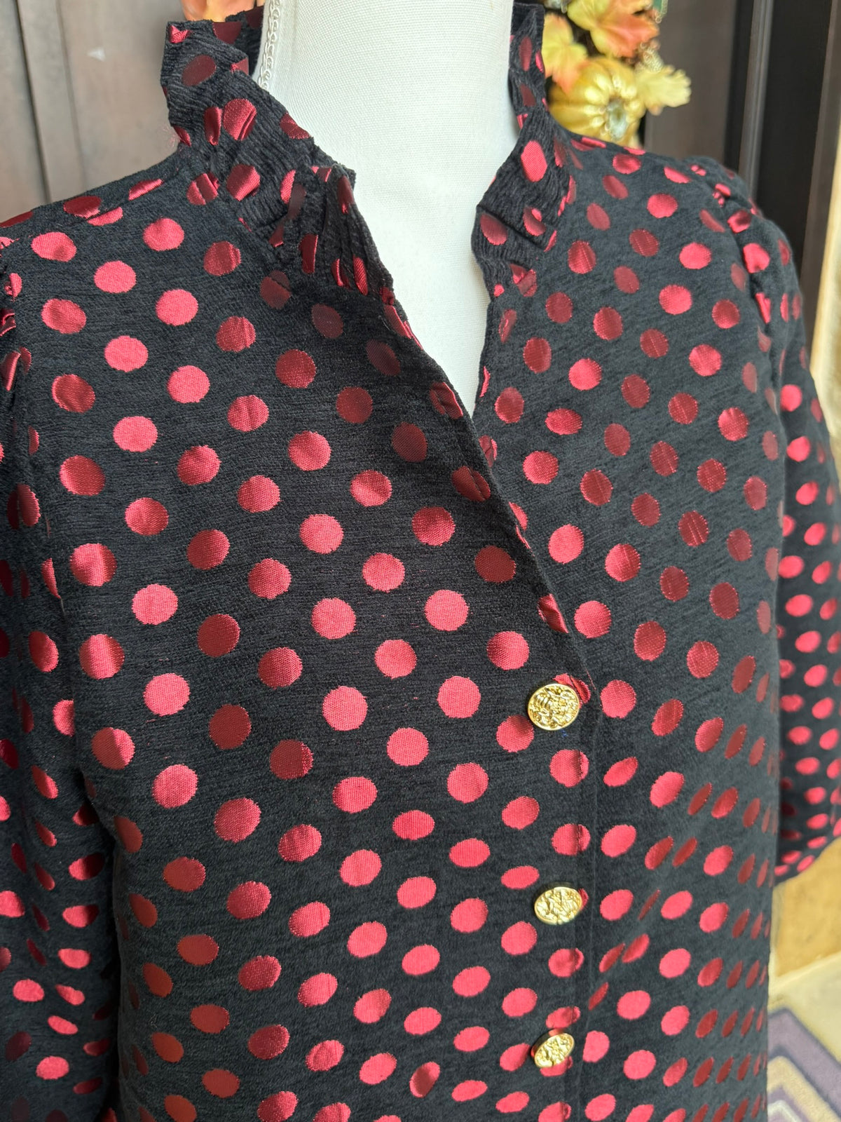 Dottie Dress-Red
