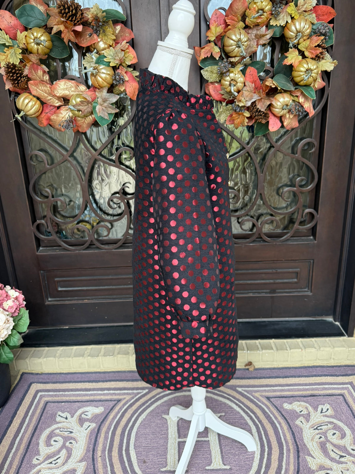 Dottie Dress-Red