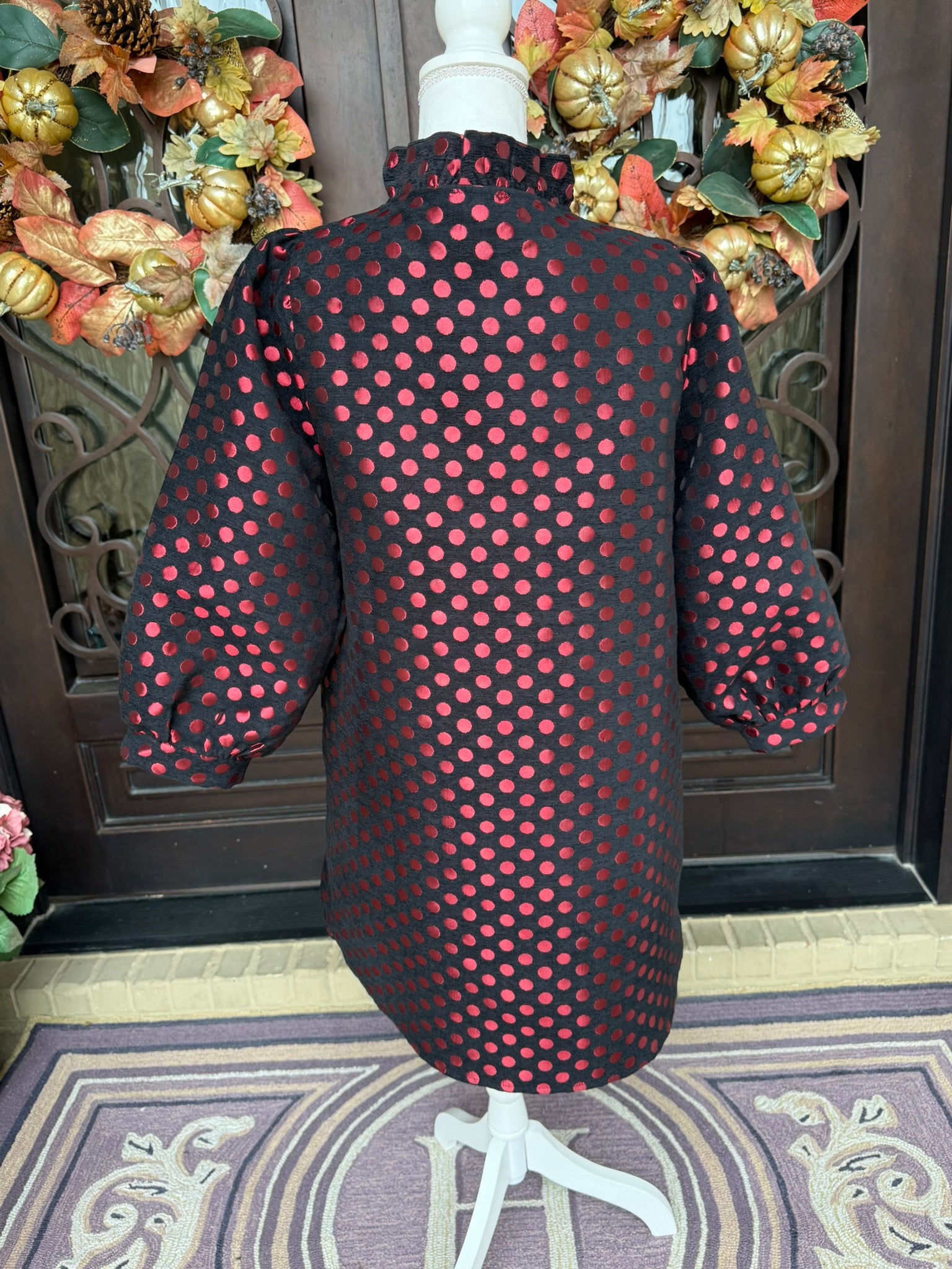 Dottie Dress-Red