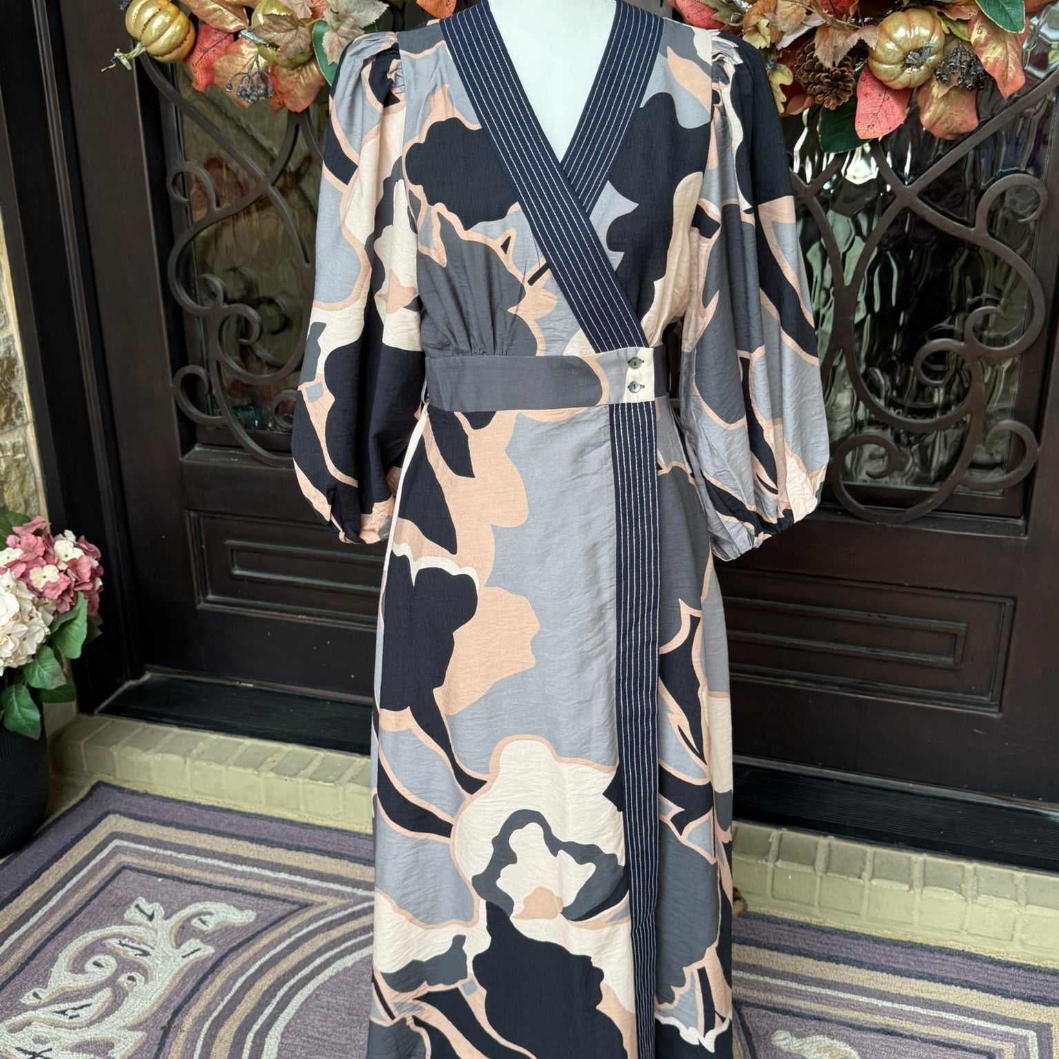 Cheyenne Dress-Blue