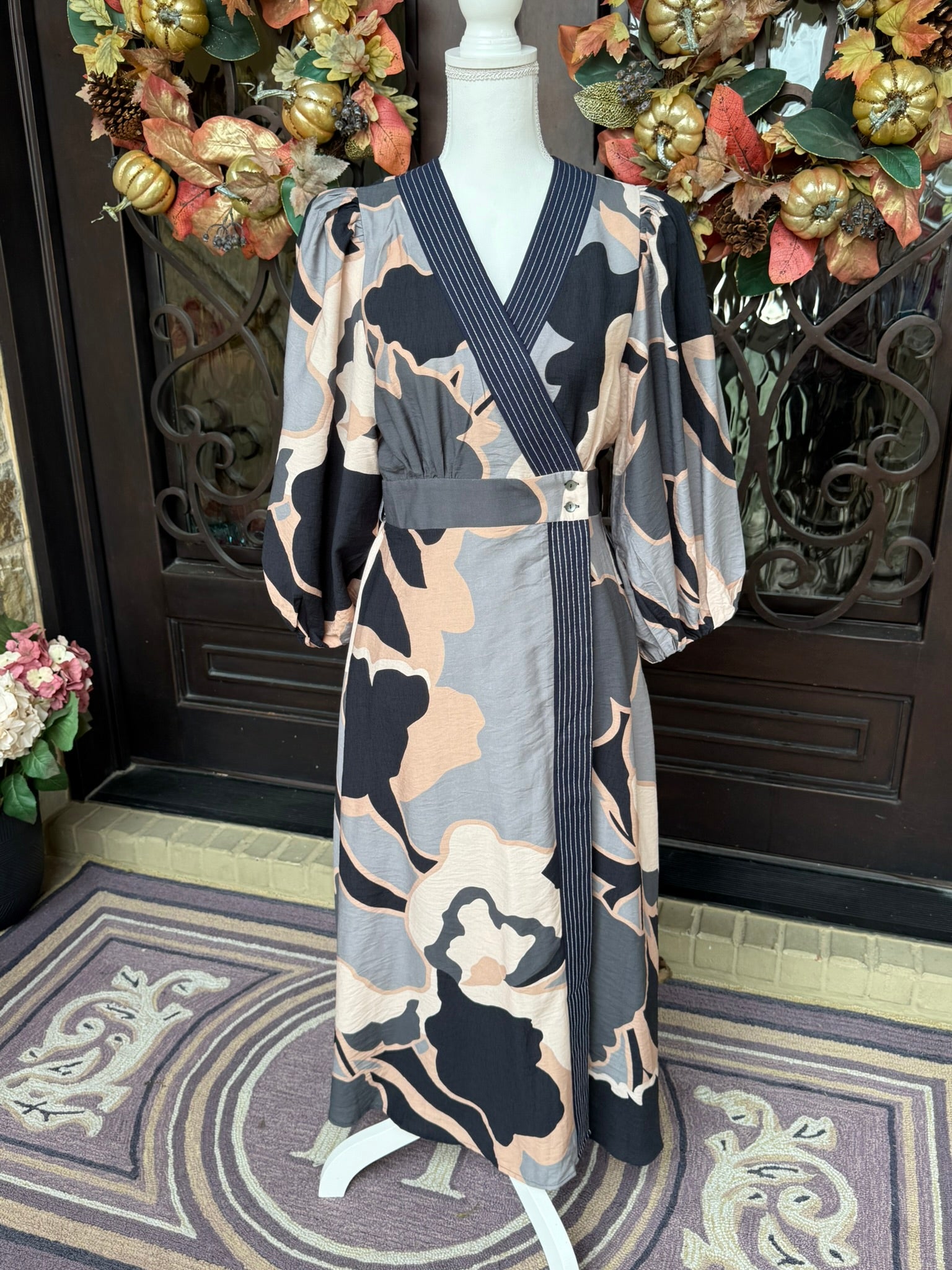 Cheyenne Dress-Blue