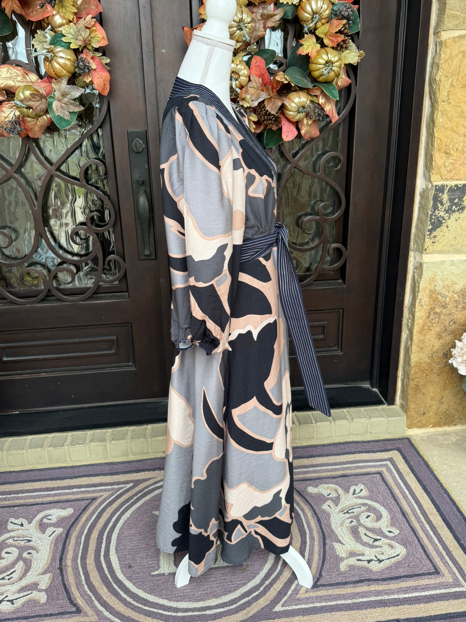 Cheyenne Dress-Blue