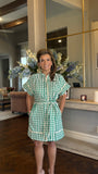 Green Plaid Dress