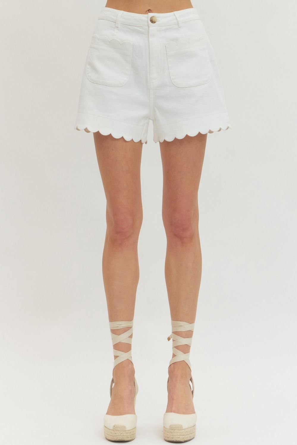 Scalloped Shorts